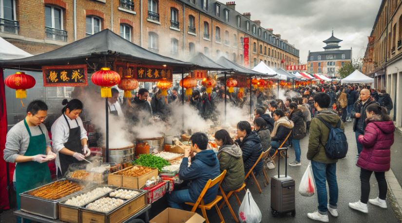 Rue magasin chinois aubervilliers