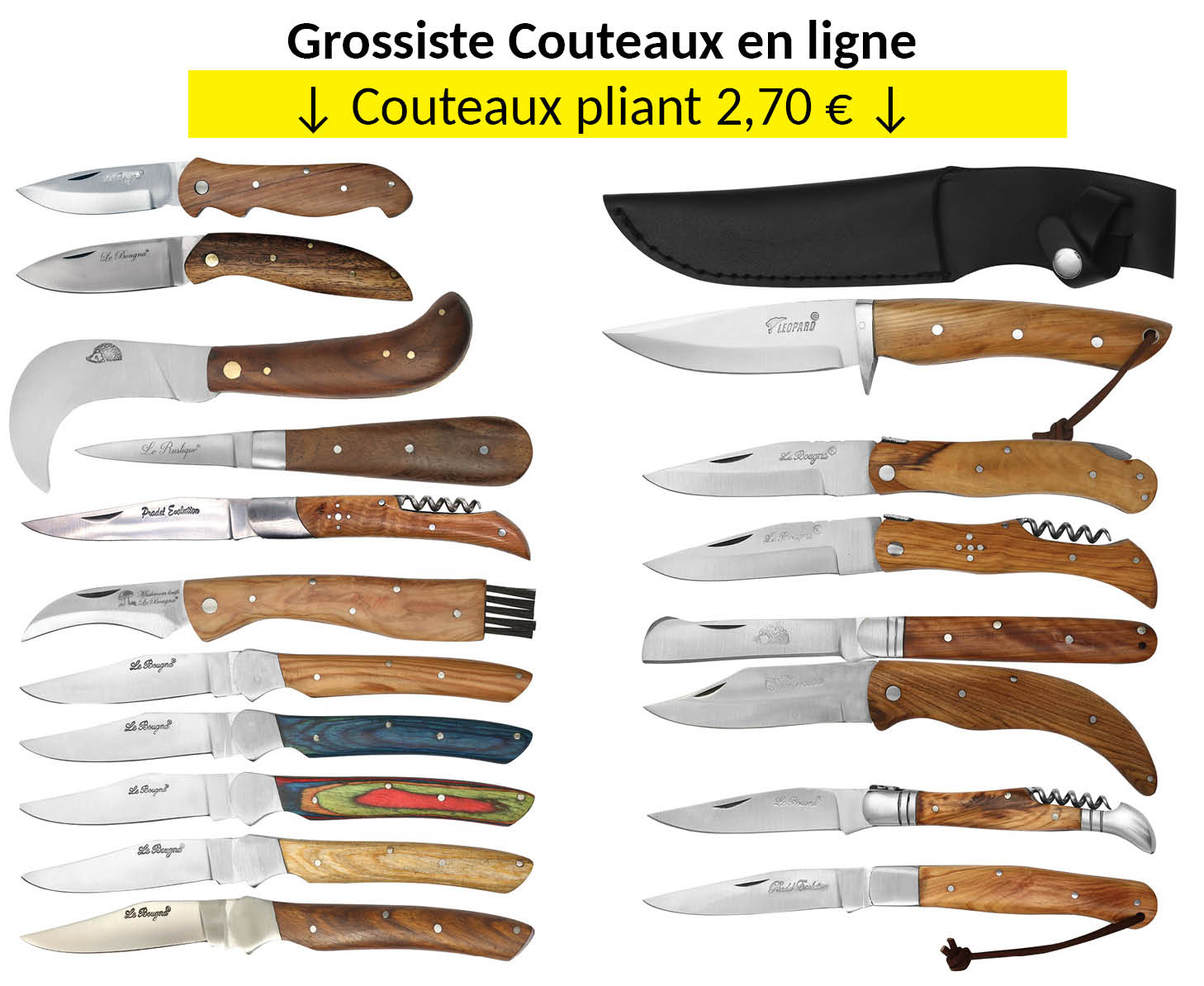 Knife wholesale