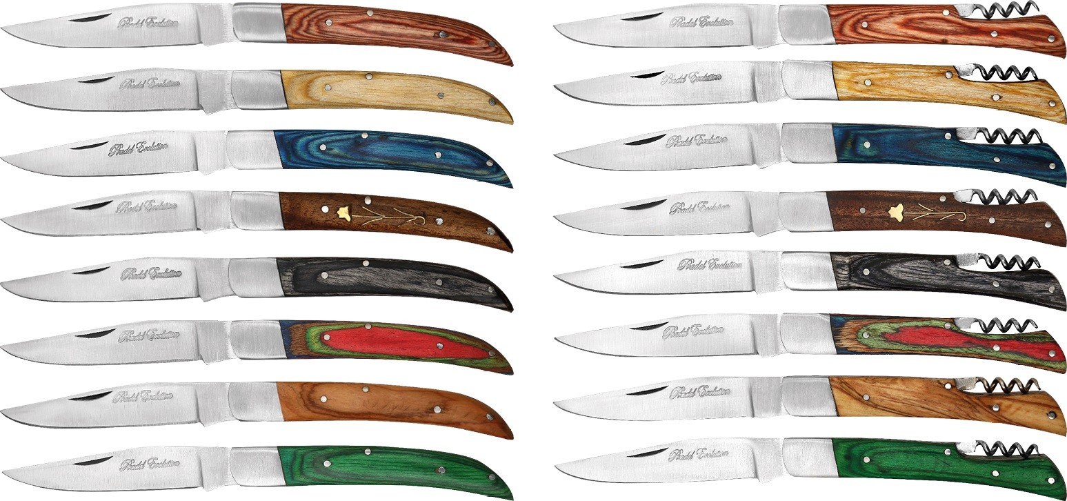 Pack de 16 couteaux de poche Pradel Evolution 