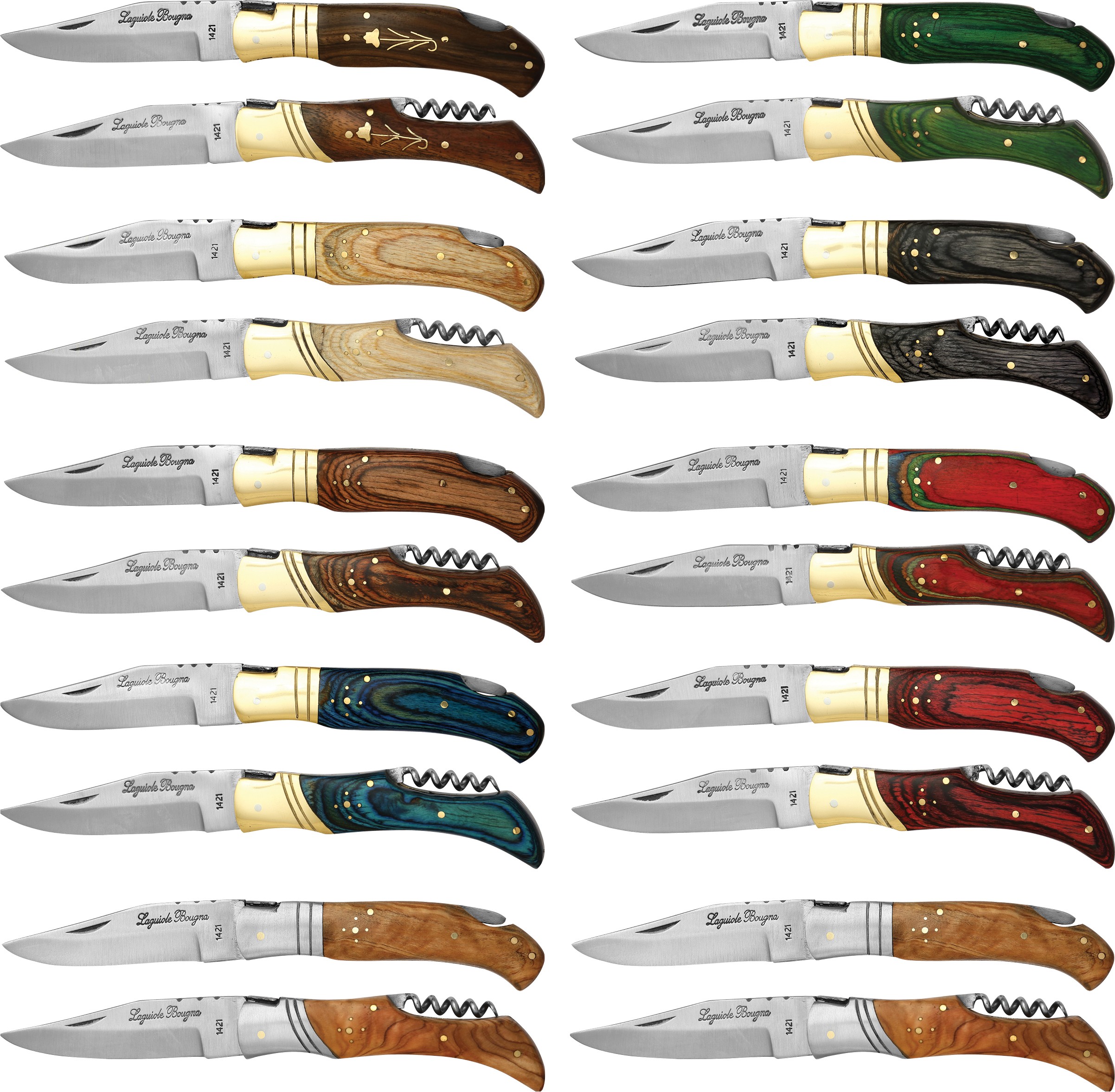 Pack de 20 couteaux assortis