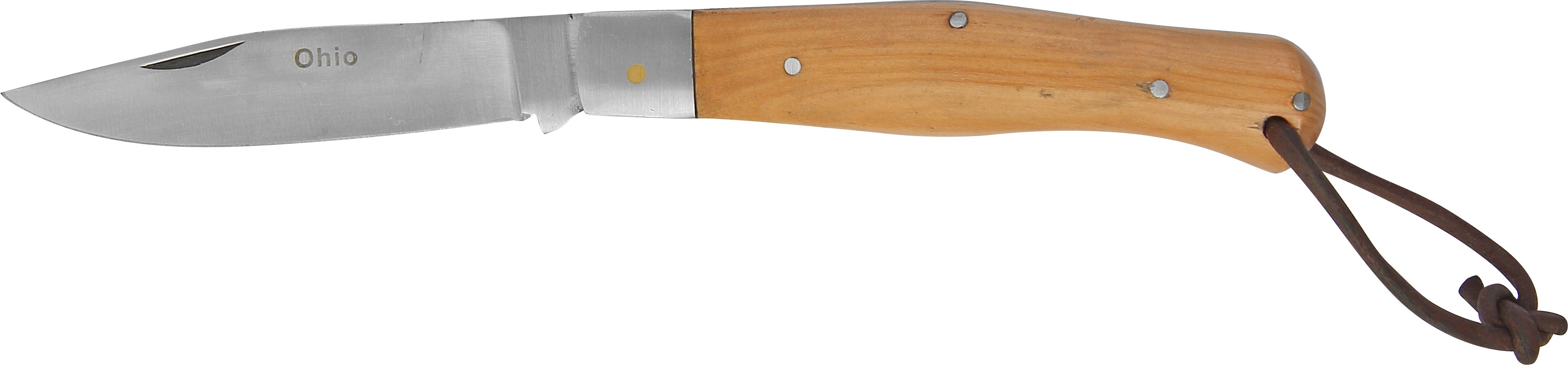PE - Couteau OHIO du marin avec cordon - teck