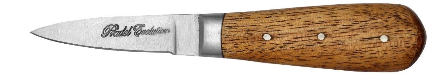 PE - Couteau lancette à huitre traditionnel 14 cm - bois marron