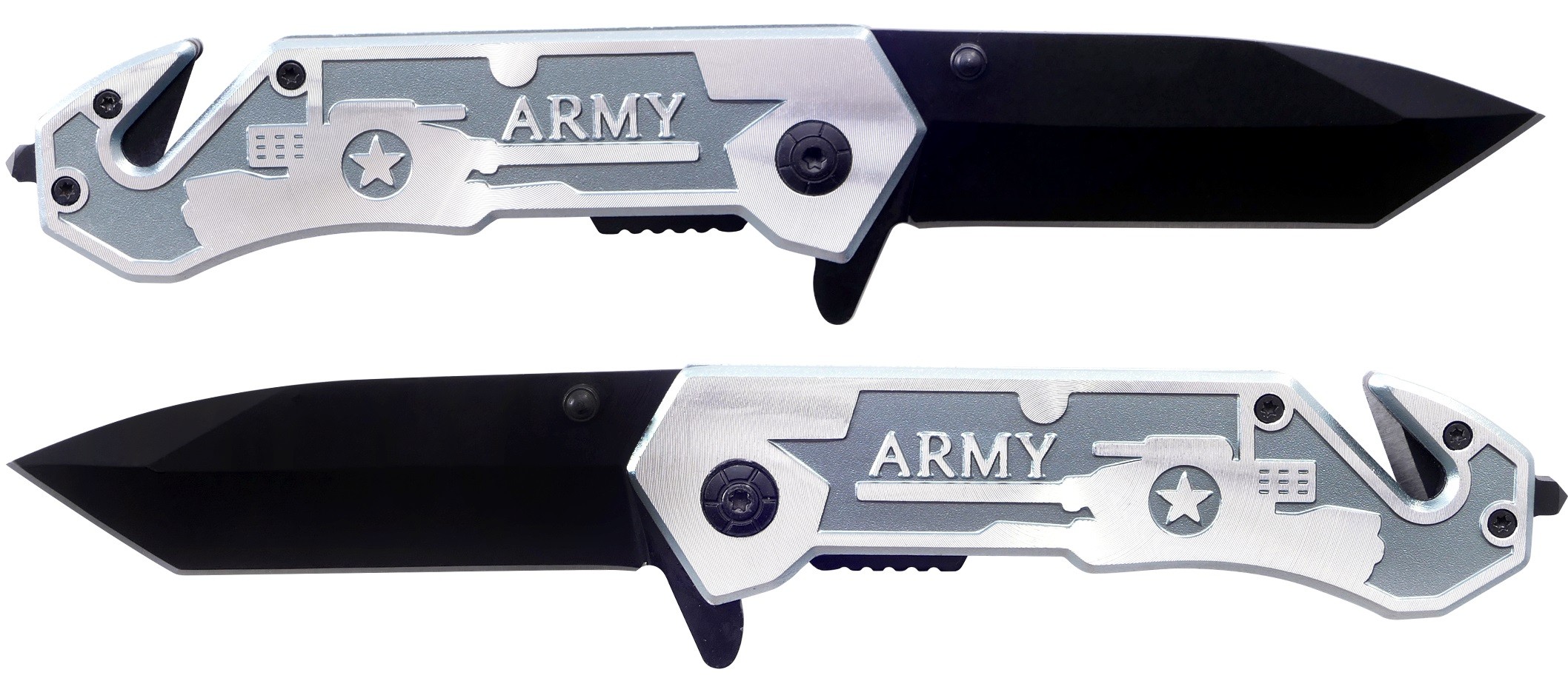 Couteau de sécurité - army gris
