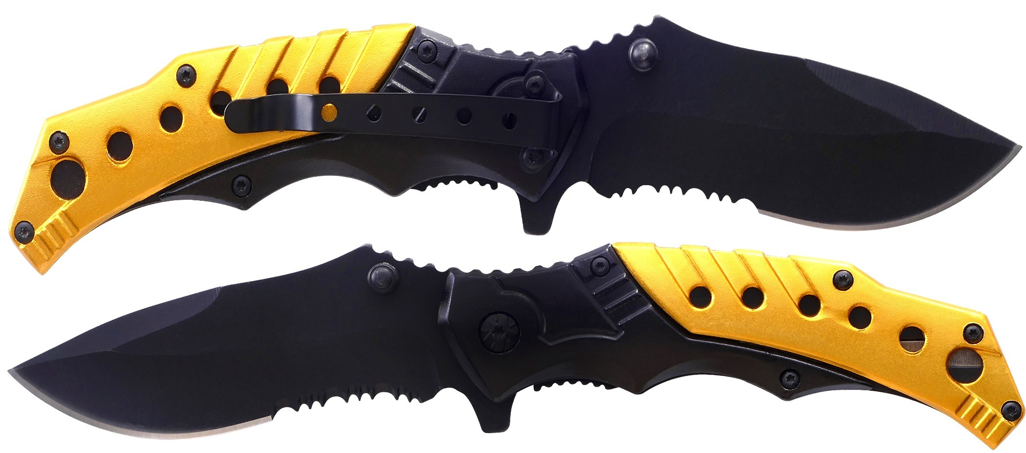 Couteau de sécurité - jaune & noir