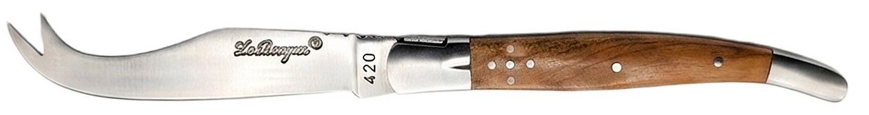 Couteau fromage 23 cm - teck